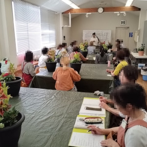 ガーデニング基礎講座 管理についての説明
