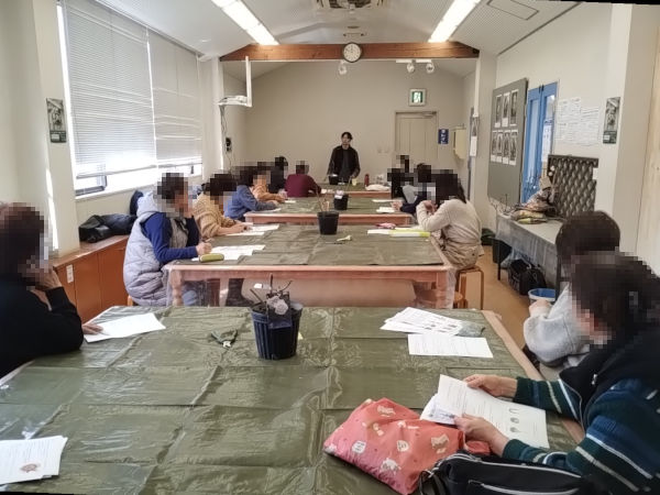 バラづくり体験教室