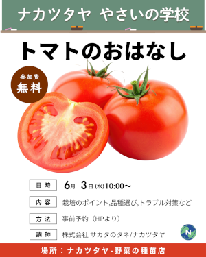 ナカツタヤ やさいの学校 やさいのおはなし トマトのおはなし